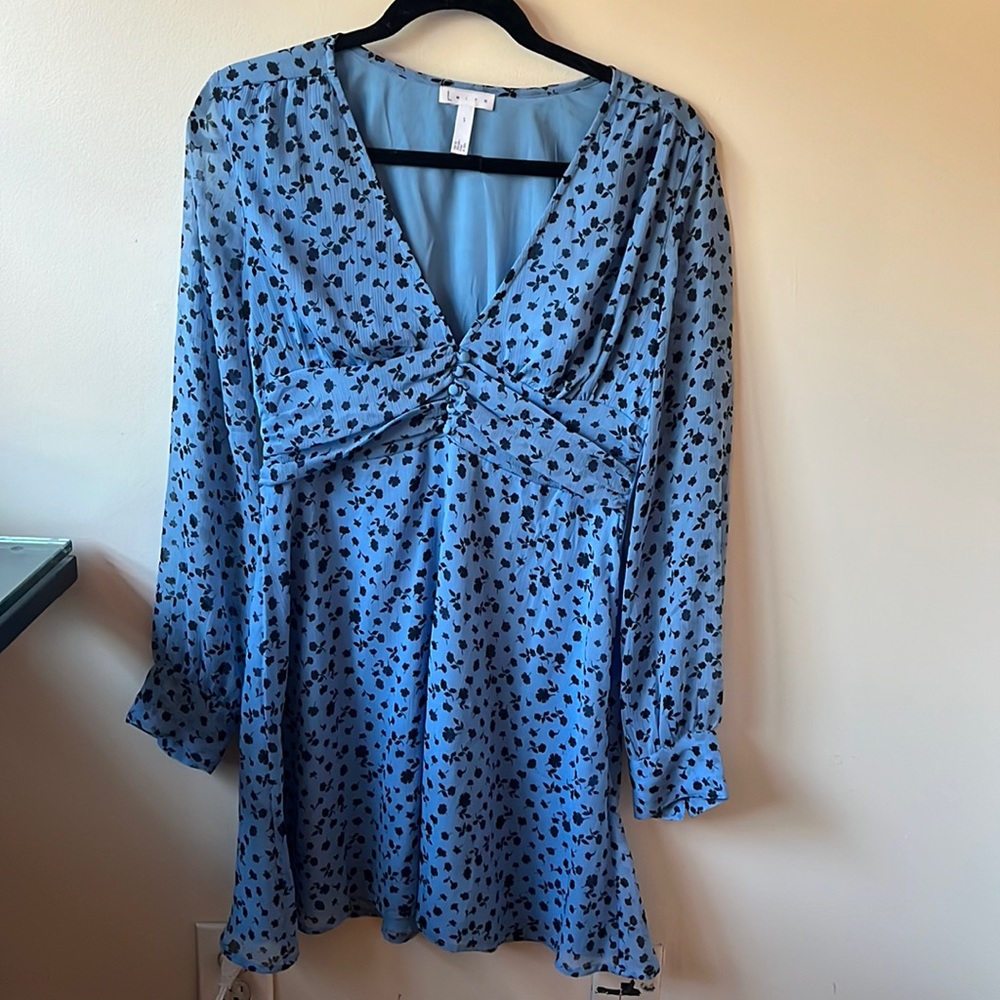 Leith Blue Flowy dress